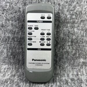 Panasonic EUR648258 Factory Original Audio System‎ Remote For Panasonic RX-D15
